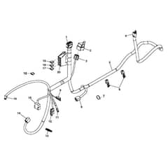 John Deere X300 - PC9519 - Wiring Harness (040001 - 150000) - ST541442