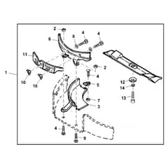 John Deere X300 - PC9519 - Mulch Kit - ST541488