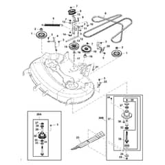 John Deere X300 - PC9519 - Mower Drive - ST541499