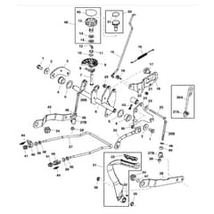 John Deere X300 - PC9519 - Lift Pedal - ST541500