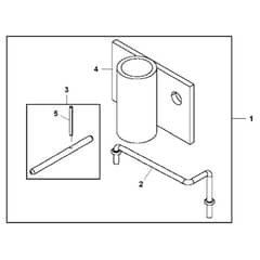 John Deere X300 - PC9519 - Adapter 48C - ST541665