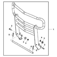 John Deere X300 - PC9519 - Brush Guard - ST541682