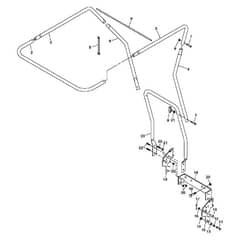 John Deere X304 - PC9520 - Sun Shade - ST541550