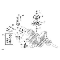 John Deere X310 - PC10883 - Control Arm - ST689852