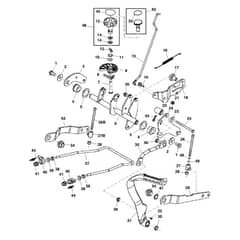 John Deere X310 - PC10883 - Lift Pedal - ST932993