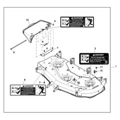 John Deere X310 - PC10883 - Mower Deck - ST959337