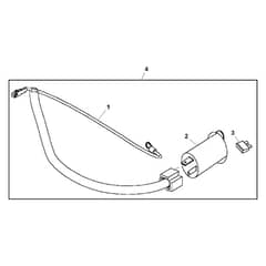 John Deere X320 - PC9521 - Power Outlet ( - 220000) - ST541178