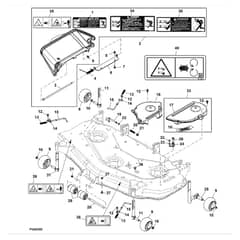 John Deere X320 - PC9521 - Mower Deck - ST541223