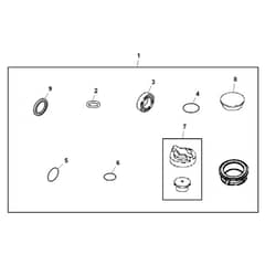 John Deere X320 - PC9521 - Seal Kit - ST541618