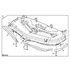 John Deere X320 - PC9521 - Leaf Mulcher - ST541647