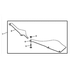 John Deere X320 - PC9521 - Anti-Blowout Kit - ST541763