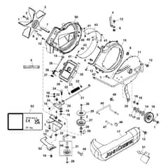 John Deere X320 - PC9521 - Blower Housing - ST755283