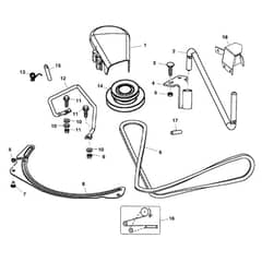 John Deere X320 - PC9521 - Jacksheave - ST755301