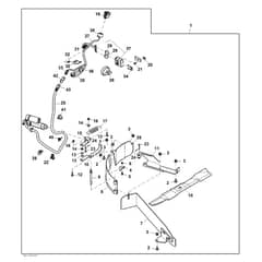 John Deere X330 - PC12876 - Electric One-Touch - ST916663