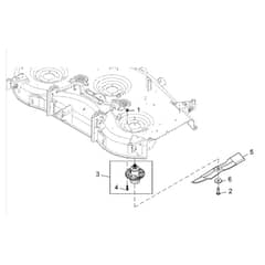 John Deere X350 - PC12707 - Spindle Housings - ST842489