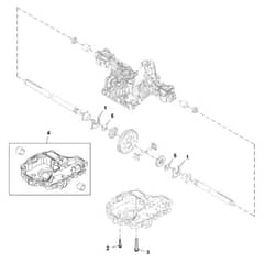 John Deere X350 - PC12707 - Transaxle Differential - ST851784