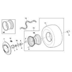 John Deere X350R - PC12708 - Wheels / - ST604456