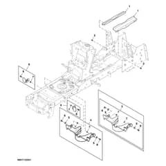 John Deere X350R - PC12708 - Shield - ST841118