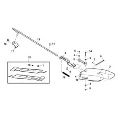 John Deere X350R - PC12708 - Mulch - ST867557