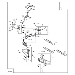 John Deere X354 - PC12709 - Electric One-Touch - ST1016401