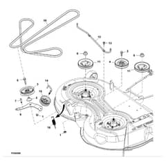 John Deere X370 - PC12710 - Belt - ST846460