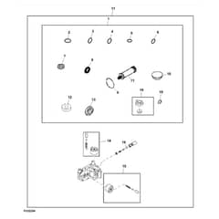 John Deere X370 - PC12710 - Repair Kit - ST876799