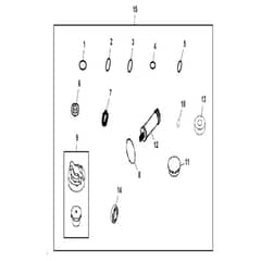 John Deere X370 - PC12710 - Seal Kit - ST946109