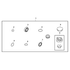 John Deere X380 - PC12711 - Seal Kit - ST864395