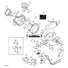 John Deere X384 - PC12712 - Power Flow - ST846784