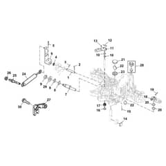 John Deere X390 - PC12713 - Transaxle Control - ST852133