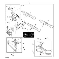 John Deere X394 - PC12714 - Grass Mulch - ST1016365
