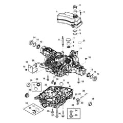 John Deere X500 - PC9524 - Transaxle Case - ST541868