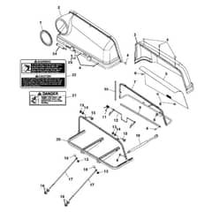 John Deere X534 - PC9526 - Hopper Top - ST541943