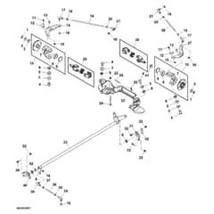 John Deere X534 - PC9526 - Rear Axle - ST542037