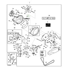 John Deere X534 - PC9526 - Powerflow - ST846552