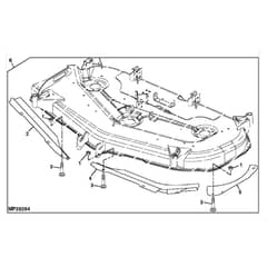 John Deere X540 - PC9527 - Leaf Mulcher - ST541647