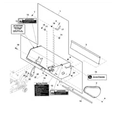 John Deere X540 - PC9527 - Housing - ST541815