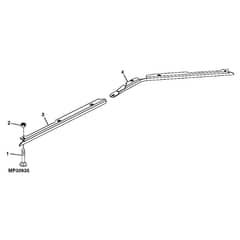 John Deere X540 - PC9527 - Lip Sections - ST542196