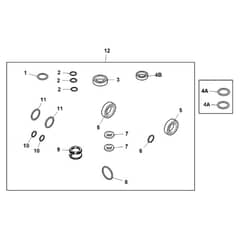 John Deere X570 - PC12715 - Seal Kit - ST541722