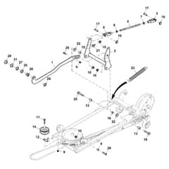 John Deere X570 - PC12715 - Lift Linkage - ST846396