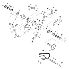 John Deere X570 - PC12715 - Tines - ST846431