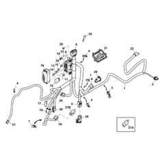 John Deere X570 - PC12715 - Chassis Wiring (130001 - ) - ST904187