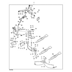 John Deere X570 - PC12715 - Electric One-Touch - ST961247
