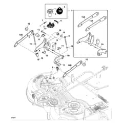 John Deere X580 - PC12716 - Lift System - ST1890488
