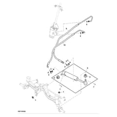 John Deere X580 - PC12716 - Hydraulic Cylinder - ST840809