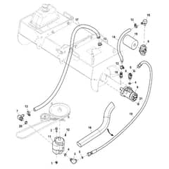 John Deere X580 - PC12716 - Hydraulic System - ST841853