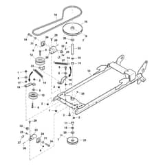 John Deere X580 - PC12716 - Frame - ST849527