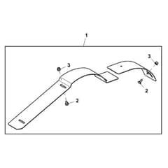 John Deere X580 - PC12716 - Deflector Kit - ST863755