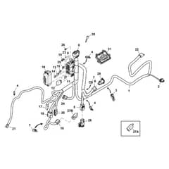 John Deere X580 - PC12716 - Chassis Wiring (130001 - ) - ST904187