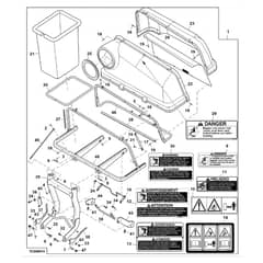 John Deere X580 - PC12716 - Material Collection - ST965301